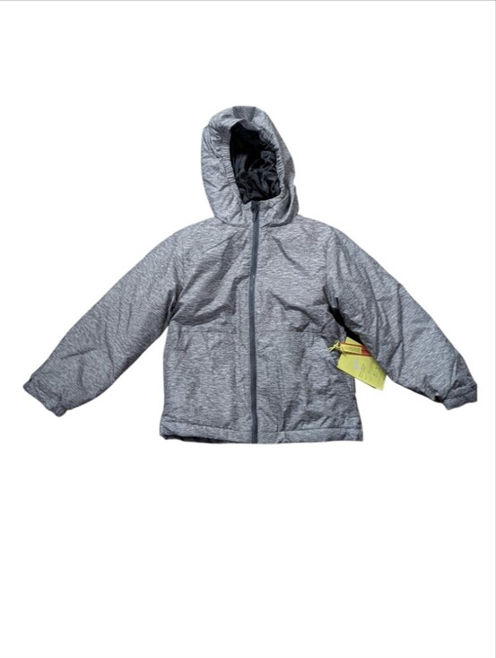 Target Other - Target Kids Gray Hooded Snow Jacket Size 6/7